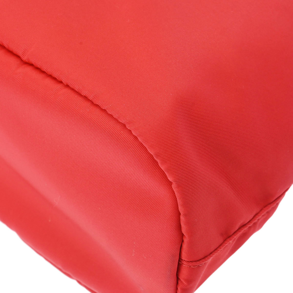 Prada Pouch Nylon Drawstring Red - image 8